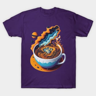 Galaxy Cup of Coffee T-Shirt